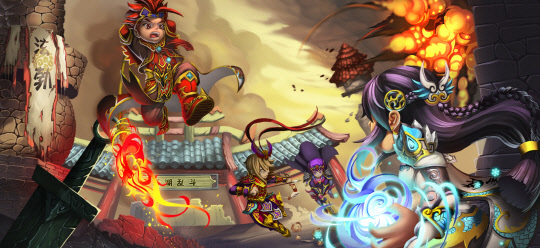 엠게임과 위고게임이 공동개발한 '열혈강호 VR' 이미지<엠게임 제공>